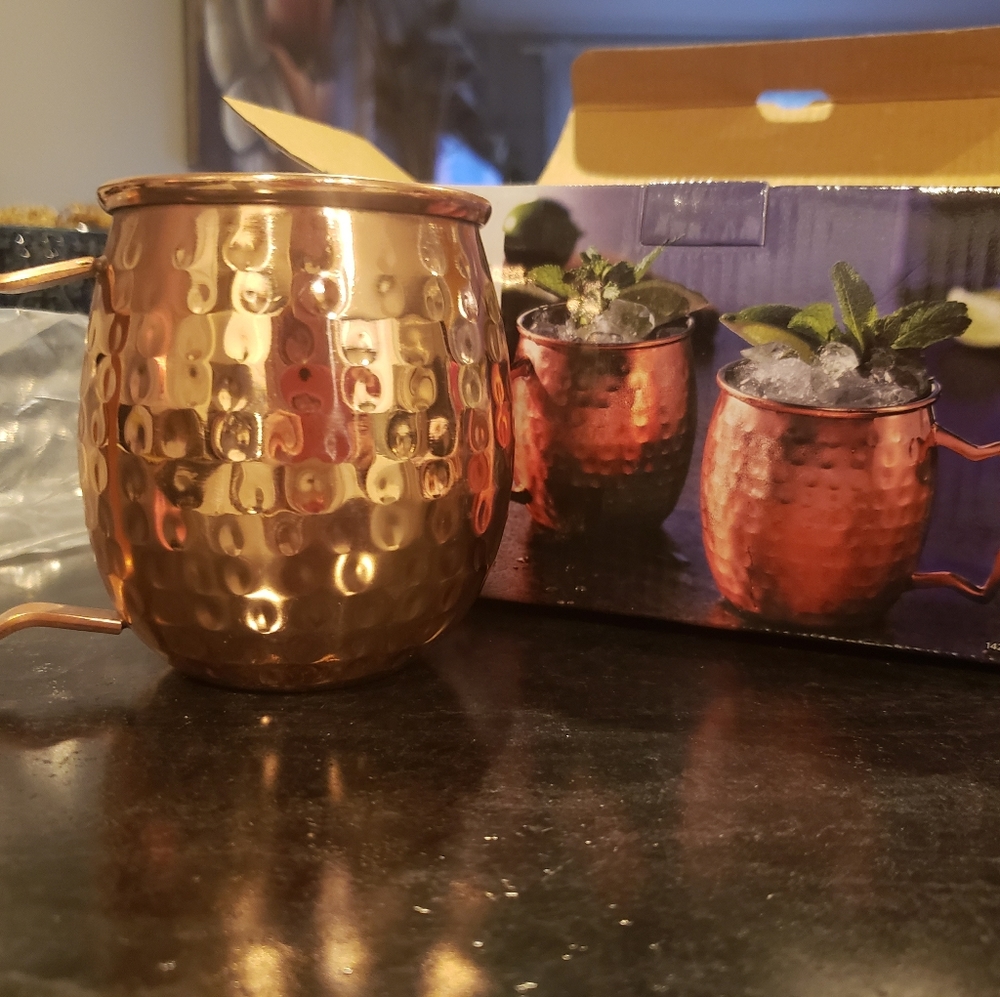 2 Moscow Mule Mugs